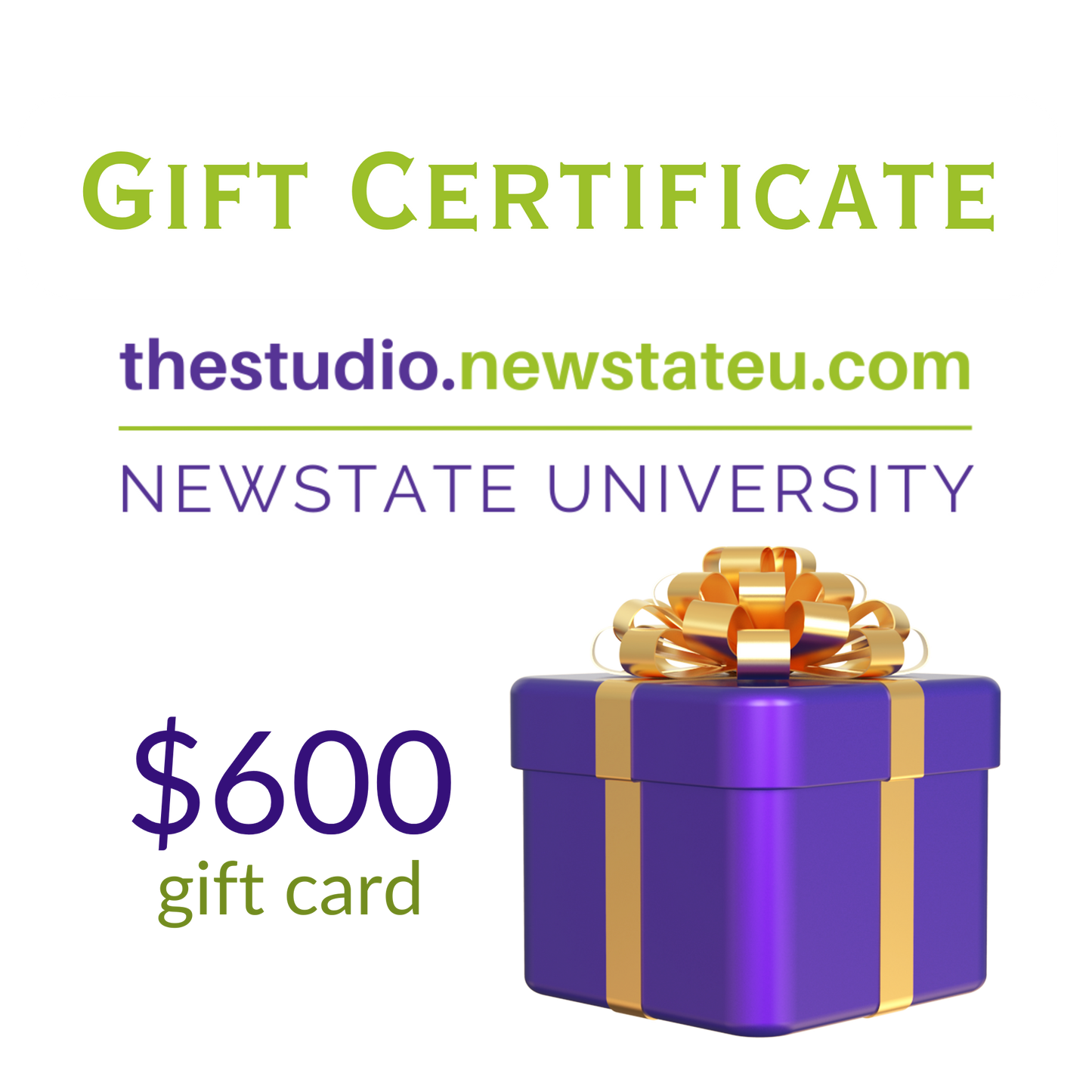 The PD Studio Gift Card