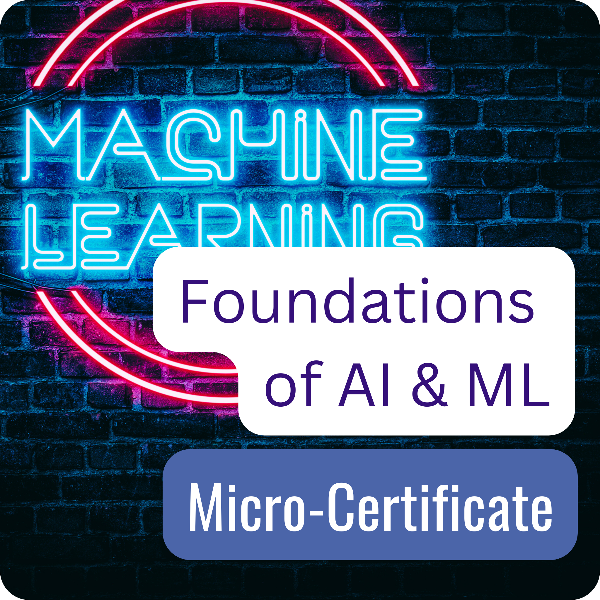 Foundations of AI and Machine Learning Micro-Certificate – The ...