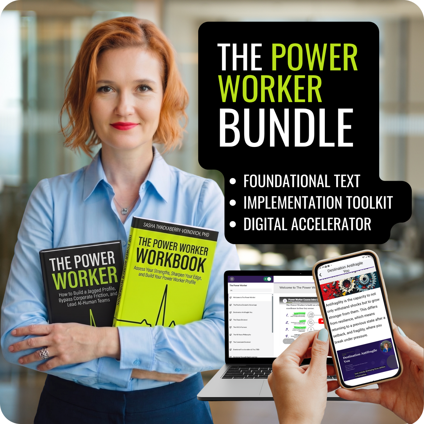 The Power Worker Ultimate Bundle (Books + Course)