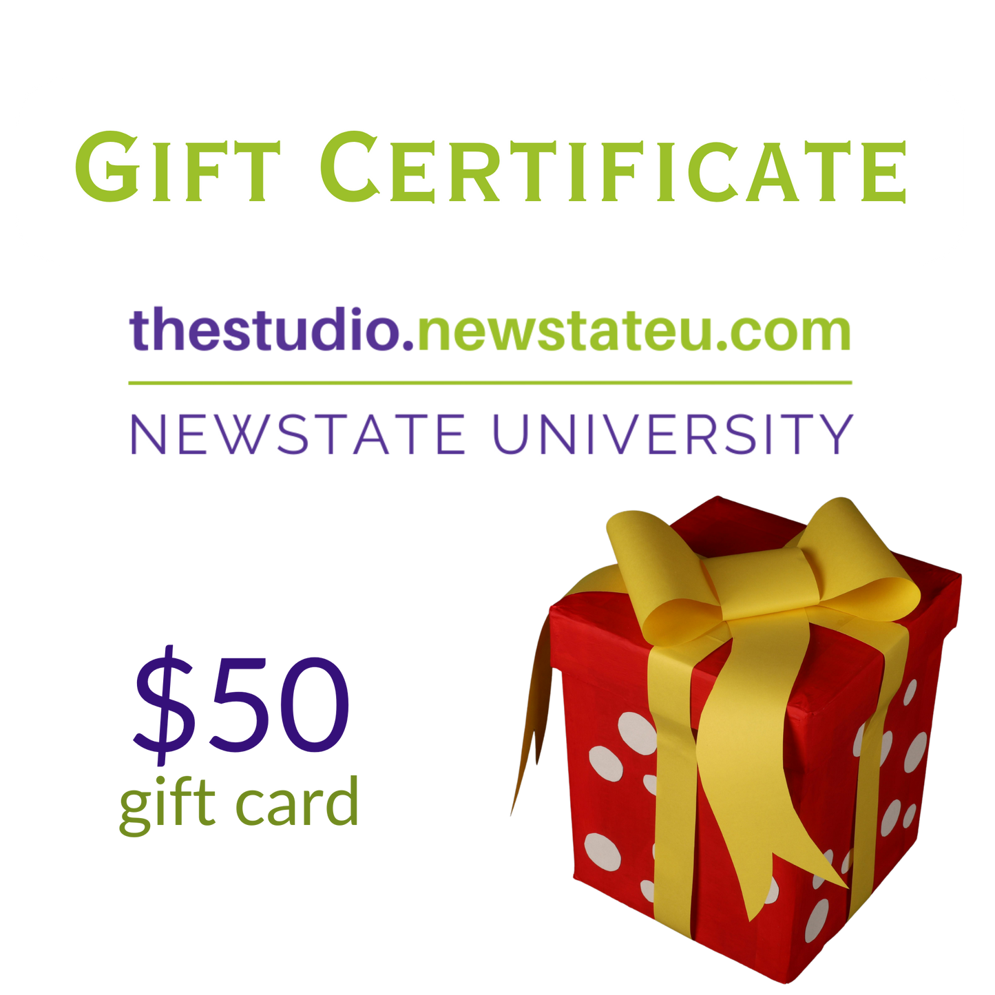 The PD Studio Gift Card