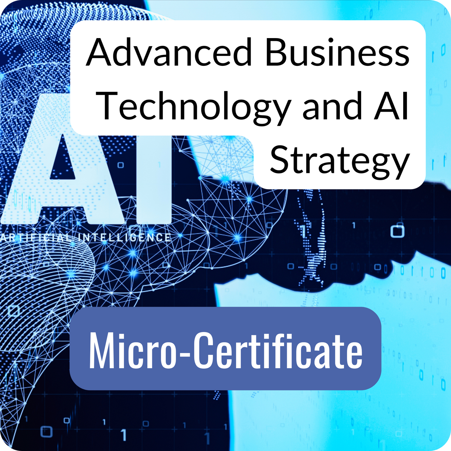 Advanced Business Technology and AI Strategy Micro-Certificate