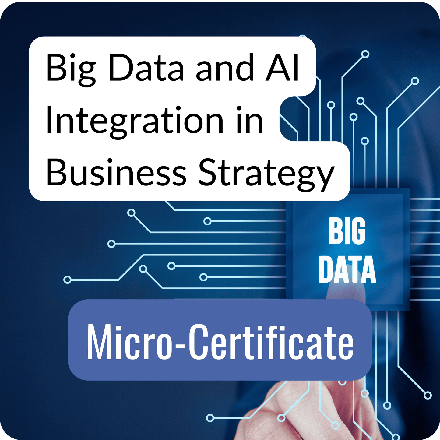 Big Data and AI Integration in Business Strategy Micro-Certificate
