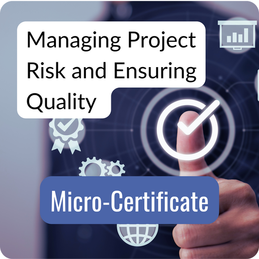 Managing Project Risk and Ensuring Quality Micro-Certificate